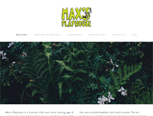 Tablet Screenshot of maxsplayhouse.net
